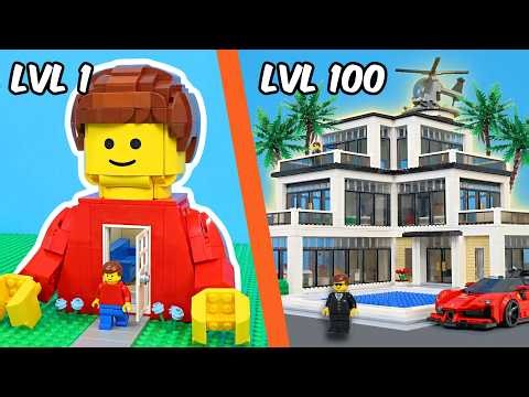 LEVEL 1-100 LEGO house...