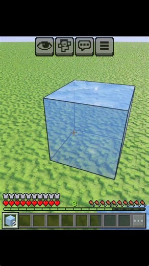 crafting ice box in minecraft #sudhirxgaming #minecraft #gaming #mcpe #shorts