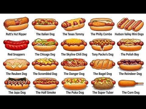 Every Style of Hot Dog We Could Find Across the US Explained