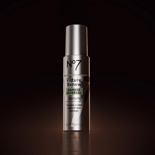 No7 Future Renew Serum, with a WORLD FIRST Peptide Technology is clinically proven to reverse visible signs of skin damage* | No7 | Facebook