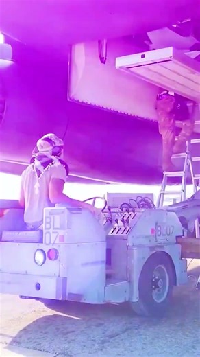 Loading New Missile Onto B-1 Bomber