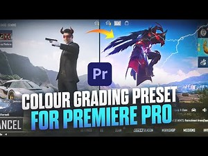 Colour Grading Preset For Bgmi Lobby Video 😍 In Premiere Pro 2021 | By Daku Gaming