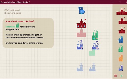 【小游戏】字母工厂(Factori)