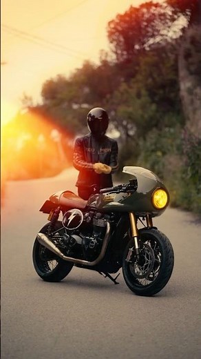 Peak Design ⚡️ Triumph Thruxton R Cafe Racer