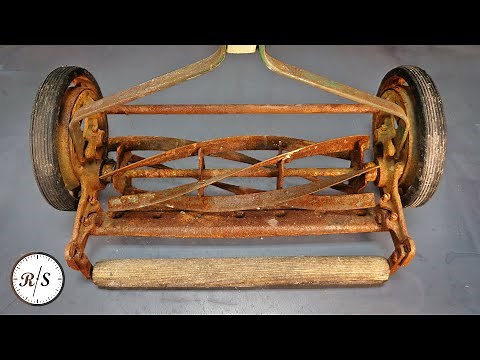 Push Reel Mower Restoration