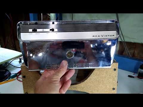 RCA Victor Car Record Player/Changer Demo Full Operations