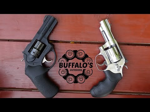 S&W Model 63 vs Ruger LCRx TABLETOP COMPARISON