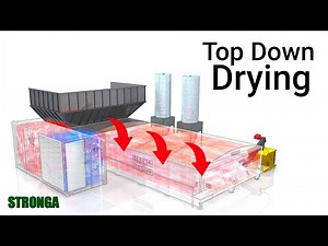 Top Down Drying for Wood Shavings, Sawdust & More