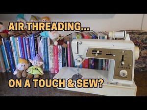 How to Use the Automatic Needle Threader on a Singer Touch & Sew 640