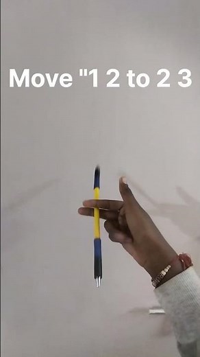 HOW TO DO FINGERPASS🖊😇#penspinning