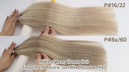 Itip Hair Extensions Color #8a\/60 and #16\/22