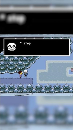 sans teaches us about blue stop signs #undertale #improv #funny