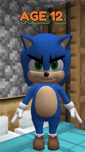 IMPOSSIBLE Secret Bases At Different Ages #shorts #minecraft