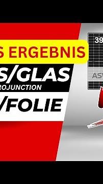 Solarmodul Test - 390W Glas/Glas gegen 410W Glas/Folie - Unglaubliches Ergebnis!