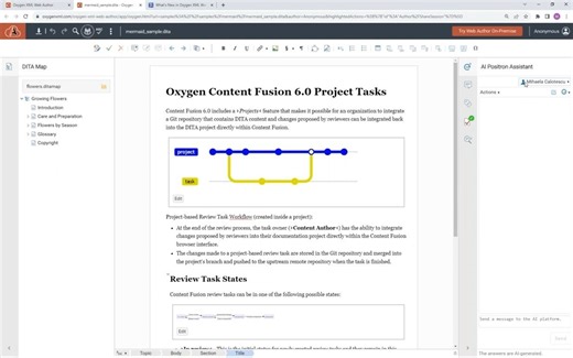 披露 Oxygen XML Web Author 26 新功能