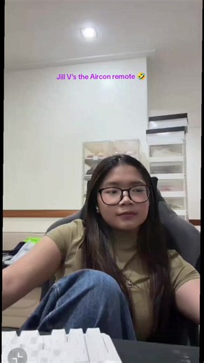 Jill V's the Aircon remote 🤣 @jillcayetano #jill_editor #foryoupage #fypシ゚viral #fyppppppppppppppppppppppp #imleajillseditor