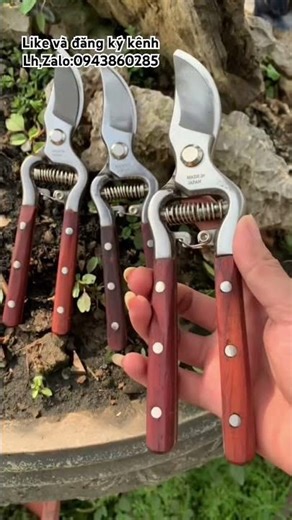 Kéo cắt cành Nhật bãi đúc thép nguyên khối siêu bén và bền. Lh:0943860285