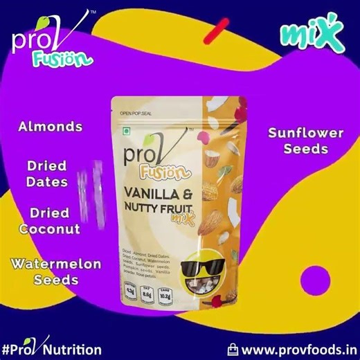 ProV Vanilla Nut Mix 🍦🥜 | Premium Flavored Snack
