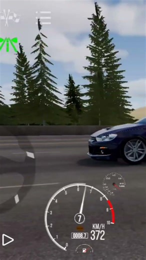 Volkswagen Scirocco 3 (EA825) Launch Control (Manual Mode) In CPM2 #carparkingmultiplayer2 #shorts