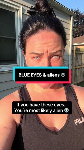 The Connection Between Light Blue Eyes and Alien Lineage