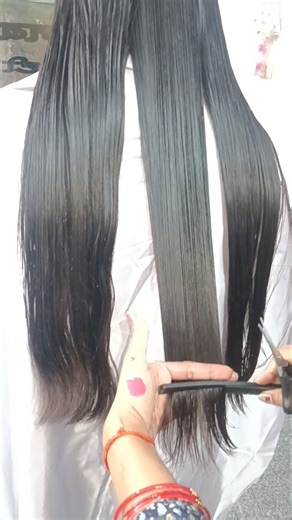 Straight Hair Cut💇 Tutorial | Easy Straight Line Haircut Step by Step#haircut