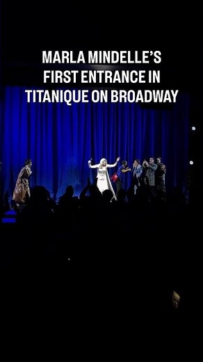 Marla Mindelle's First Entrance in Titanique on Broadway | TITANIQUE