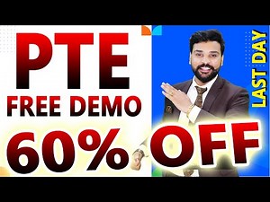 PTE Demo Class by Raman Sir II Admission Start II