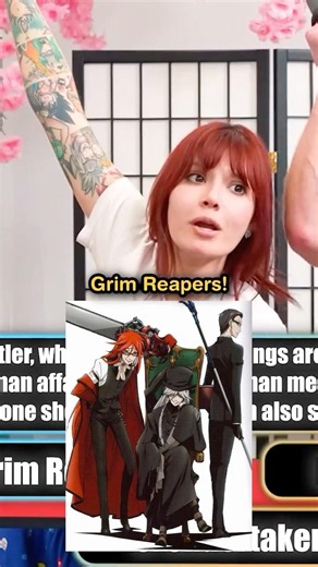What are Grim Reaper’s in Black Butler? #animeirl #gameshow