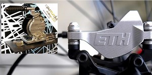 Innovative Highly Functional Integrated AM Brake Caliper