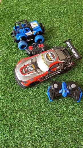 Unboxing and Testing RC Drift Racing Car and RC Jeep Police No Talking