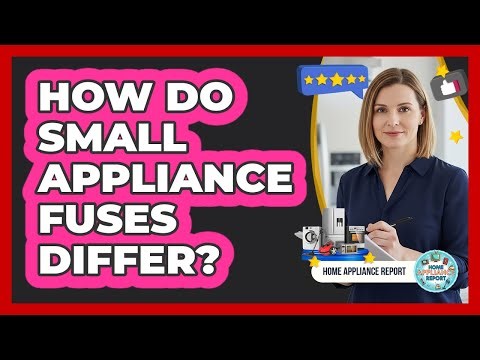 How Do Small Appliance Fuses Differ?