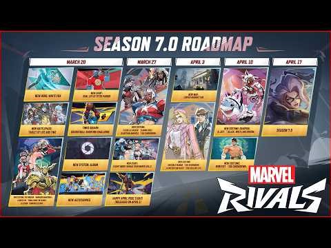 Marvel Rivals Season 7 Roadmap and Battle Pass Preview
