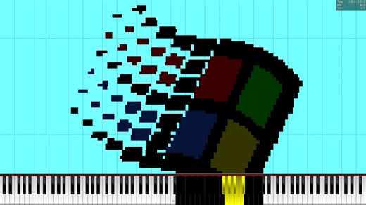 【Dark MIDI】Windows 2000 Startup and Shutdown Sound