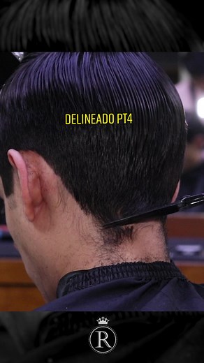 Tutorial Comb Over Delineado: Full Scissors Parte 4