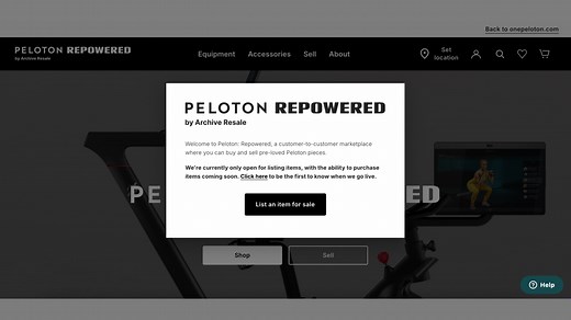 Peloton Is Expanding Its Resale Platform, and It's Much Better Than Facebook Marketplace