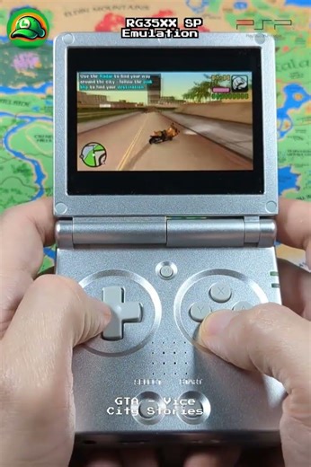 Anernic RG35XX SP - PlayStation Portable games #shorts