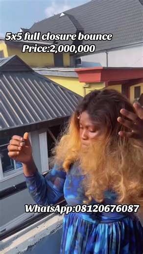 5x5 Full Closure Bounce Hair at Black Diamond Hair Venue