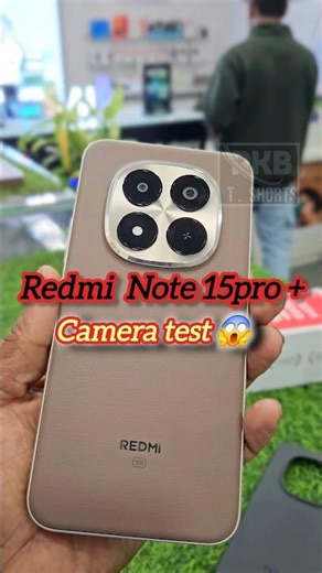 Redmi Note 15 Pro ➕️ Camera Test 😱 #shorts #viralvideo #redminote15proplus #foryou #shortsfeed