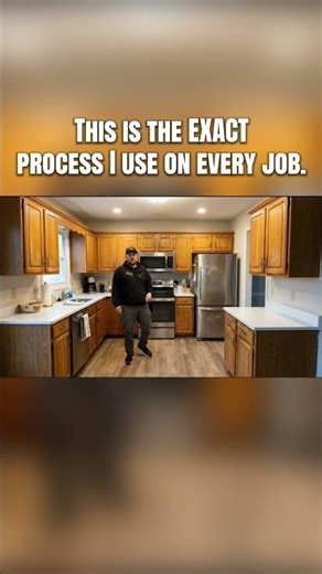 Oak Cabinets ➜ Modern Two-Tone (White + Charcoal) | No Remodel