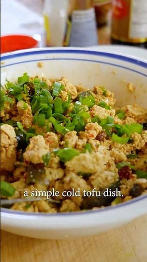 An easy Cold Tofu recipe