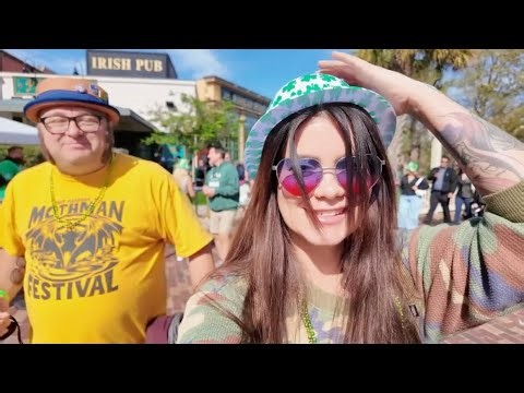 Saint Paddy’s ☘️ Shenanigans at Disney Springs Look who I bumped into - The Carpetbagger!