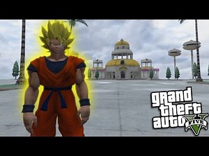 GTA 5 Mods - DRAGON BALL Z "KAMI LOOKOUT" MAP MOD w/ GOKU & TRANSFORMATIONS (GTA 5 PC Mods Gameplay)