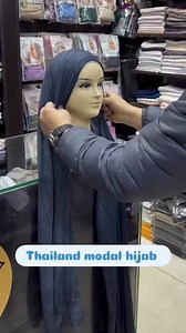 7.6K views · 940 reactions | ❤️Thailand Modal light cotton Hijab. Limited quantity available. DM to place an order. - - -credit to @qatous #hijab #partyhijab #partywear #hijabfashion #style scarf onlineshop smallbusiness hijabstoreonline | AlWarda | Facebook