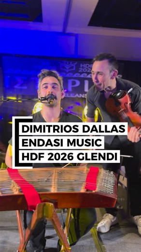 Dimitrios Dallas on Instagram: "Pure Greek energy live on stage 🇬🇷🔥 ENDASI Music delivers an electrifying performance at the 25th Annual Hellenic Dance Festival in New Orleans, bringing tradition and modern passion together in their powerful rendition of “Se agapao toso” by Nikos Oikonomidis. 🎻 John Themelis – Violin 🥁 Dimitri Papadimitriou – Percussion 🎶 Vasilis Vasiliadis – Laouto 🌿 Sarantos Kaperonis – Floghera 🎼🎤 Dimitrios Dallas – Santouri & Vocals A night filled with emotion, rhyt