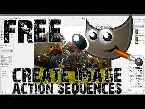 Create Image Action Sequences With Free Software - Gimp