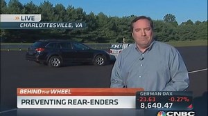 These two cars rate best in avoiding rear-end crashes