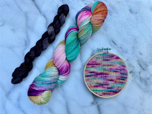 Crayon on the Walls   Mary Bennet Sock Set | Willow Cottage Yarns - Etsy