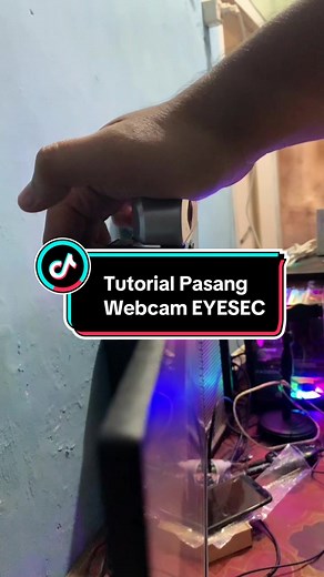 Tutorial pasang webcam EYESEC ke komputer #tutorial #webcam #eyesec #komputer #samasamabelajar #serunyabelajar #wibgajian