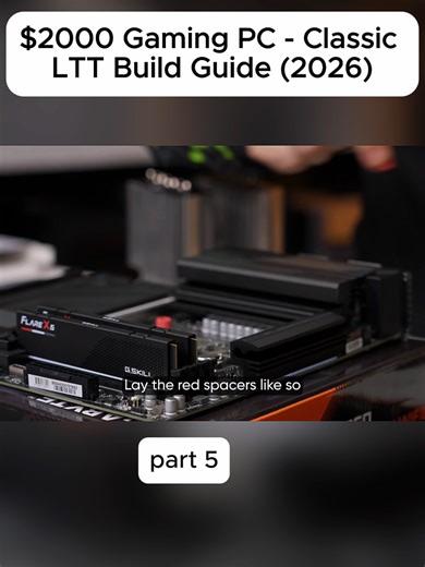 Guía de Construcción de PC Gamer Clásica de $2000 - LTT 2026