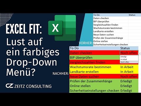 Do you want to create a color-coded drop-down menu in Excel? 🟩🟨🟥